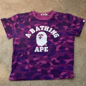 A bathing ape tee shirt